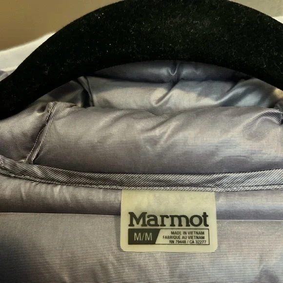 Marmot Lavender Hooded Puffer Jacket | Women’s Medium | Lightweight Insulated - Picture 4 of 8
